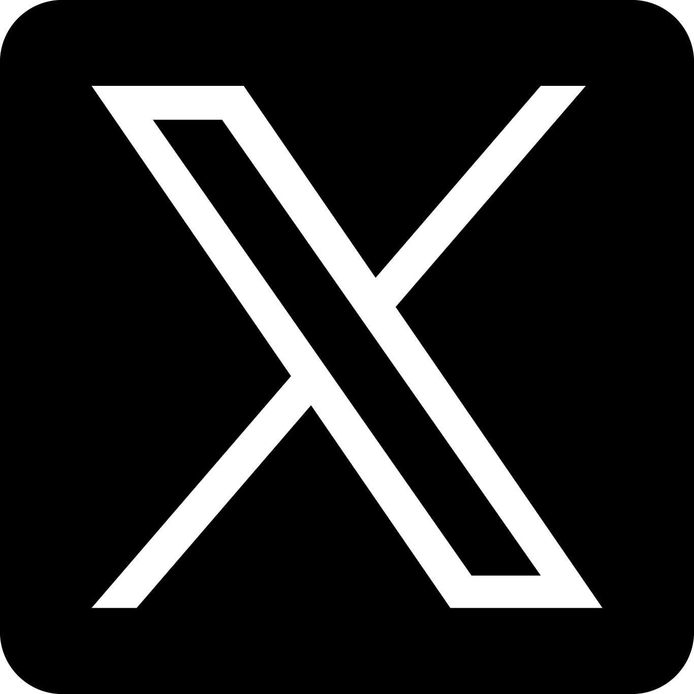 X（旧Twitter）ロゴ